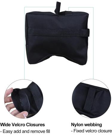 KOSIBATE Shooting Rest Bag w/ Rear Squeeze Bag - Gun & Rifle Sandbag for Precision Shooting | Black - Buy Online on GoSupps.com