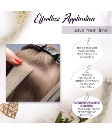 LAAVOO Real Hair Tape Extensions - 60cm Blond Ombre Balayage #8/27/60 | 5Pcs Virgin Hair Perfect for Seamless Volume & Length - Buy Online on GoSupps.com