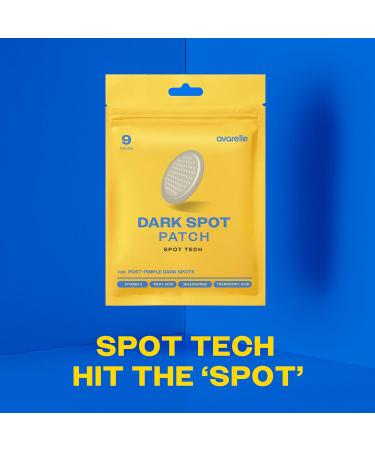 AVARELLE Dark Spot Patches - Acne Treatment (9 CT) | Face & Body Pimple Patches with Vitamin C Niacinamide Tranexamic Acid & Kojic Acid for Post-Blemish Care - Buy Online on GoSupps.com