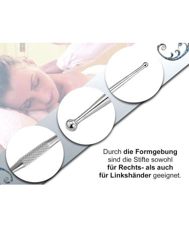 RW Akupressurstift Meridian Pencil - Stainless Steel Acupuncture Pin & Acupressure Massage Pen ( 1/4 mm) - Buy Online on GoSupps.com