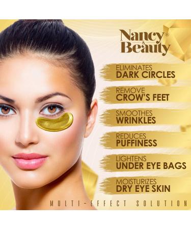 Under Eye Mask - 24K Gold Under Eye Patches to Reduce Dark Circles Puffy Eyes Under Eye Bags and Wrinkles - Improve R&R and Self Care with Gel Under Eye Patches - Vegan Cruelty-Free (20 Pairs) - Buy Online on GoSupps.com