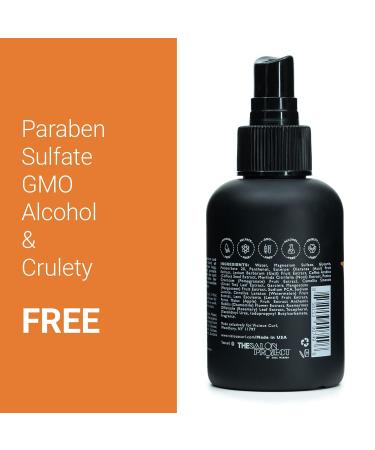 Curlicure Therapy Mist Leave in Conditioner Spray/Hair Moisturizer for Curly Hair Anti Frizz Spray Treatment Hair Spray (4 oz) - Buy Online on GoSupps.com