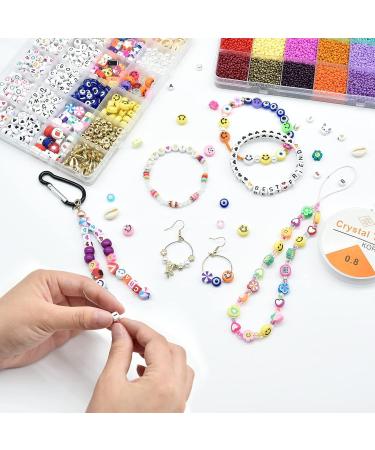 JOJANEAS 28800pcs 2mm Glass Seed Beads Jewelry Making Kit - 24 Colors Bracelet Necklace Ring Set - Buy Online on GoSupps.com