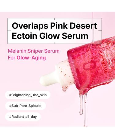 Overlaps Pink Desert Ectoin Glow Serum for Glass Skin & Radiant Complexion with Ectoin Niacinamide & TXA Lightweight Brightening Korean Skincare for Uneven Tone & Dull Skin 1.01 fl. oz. - Buy Online on GoSupps.com