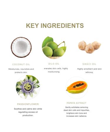PURE FIJI Papaya Enzyme Face Mask - Hydrating & Exfoliating Organic Skin Care Vegan & Cruelty-Free 1.7oz - International Shipping Available - Buy Online on GoSupps.com