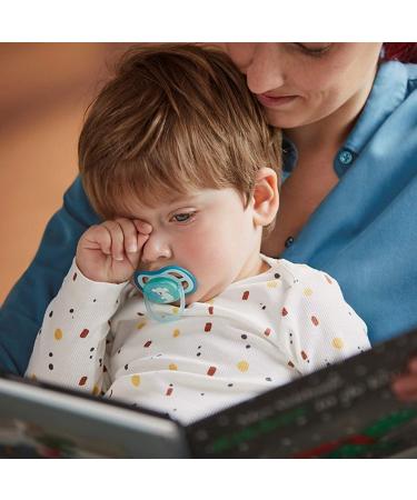 Philips Avent Ultra Air Pacifier Set 18+ Months | 6 Pieces with Transport & Sterilization Box | Buy Online - International Shipping - Buy Online on GoSupps.com