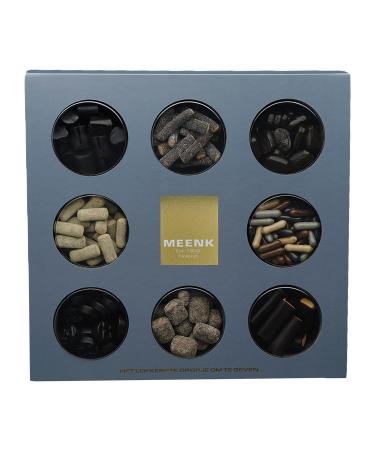Meenk Coffret cadeau Dropproeverij 400 g I Cadeau r glisse des Pays-Bas I r glisse hollandaise I Drop I M lange de r glisse sucr e et sal e I Licorice hollandaise