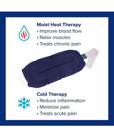 Bed Buddy Back Wrap Heat Pad - Microwaveable Heating Pad for Back, Neck, and Muscle Pain - Buy Online on GoSupps.com