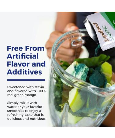 Buy Xtendlife Zupafood GREENZ Powder - Organic Superfood Detox Juice Mix | Spirulina & Wheatgrass for Gut Health | Vegan & Gluten Free - 30 Packs - Buy Online on GoSupps.com