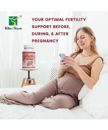 Female Fertility Supplement Fertility Tablet for Women with Prenatal Vitamins Support Hormone Balance & Conception 60 Tablets - Buy Online on GoSupps.com