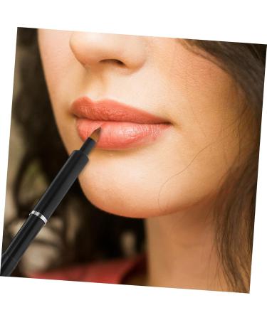 DOITOOL Tricolor lip gloss lip makeup lip gloss applicator makeup brush for women lips aluminum artificial fiber make up lip brush women makeup tools lipstick portable telescopic - Buy Online on GoSupps.com