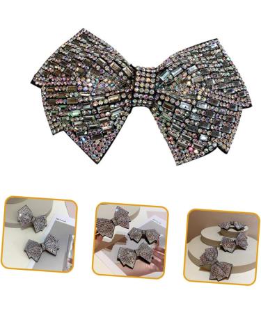 FRCOLOR Rhinestone Butterfly Hair Clip Womens Hair Clips Bowknot Hair Clips Bowknot Hairpins Hair Gems for Women Rhinestone Hair Bows Girl Bows Headgear Women's Rhinestones Temperament - Buy Online on GoSupps.com