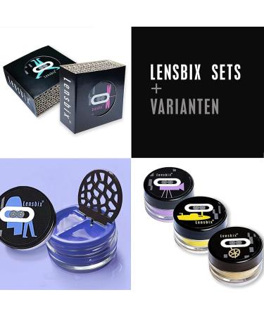 Lensbix Purist Pink Contact Lens Case - Sleek Design for Modern Living | International Shipping Available - Buy Online on GoSupps.com
