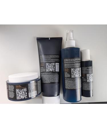 Scotch Porter Beard Care Kit | Cleanse Moisturize & Style Coarse Hair | Growth & Health for Fuller Beards - Wash Conditioner Serum Balm Brush - Buy Online on GoSupps.com