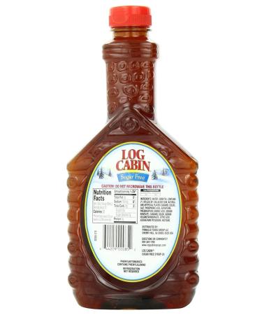 Log Cabin Sugar Free Syrup 24 oz Bottles - 2 Pack - Buy Online on GoSupps.com