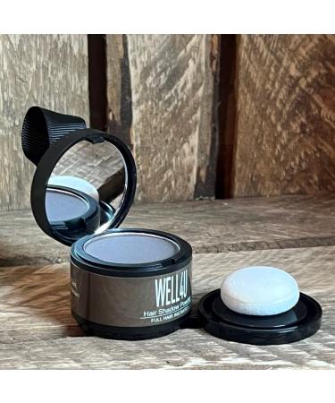 Well4u Hair Approach Powder - Dark Brown Waterproof Scalp Makeup | 13 Colors for Men & Women | Superior Concealment over Sprays & Sticks - Buy Online on GoSupps.com