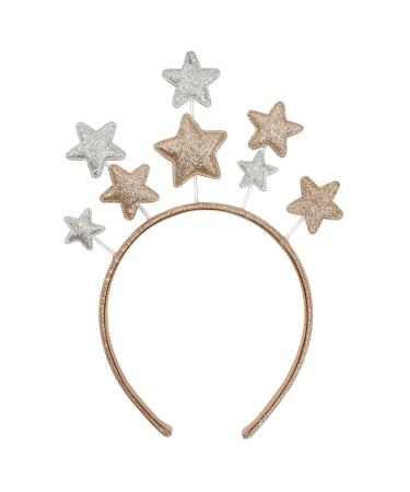 Lurrose Star Headband Christmas Star Hairband Hair Hoop Christmas Hair Accessories for Party Carnival Festival