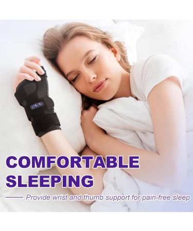 Buy Adjustable Wrist Brace for Carpal Tunnel & Thumb Support | Pain Relief Splint for Arthritis & Tendonitis | Men & Women Small/Medium Right Hand - Buy Online on GoSupps.com