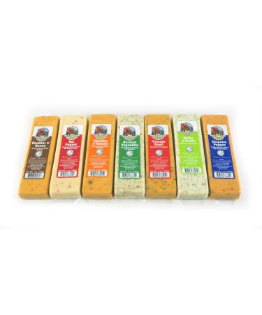 Farmers Market Wisconsin Specialty Cheese Blocks 7oz each (7 blocks)