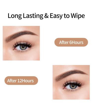 2024 Magic Eyebrow Pencil - 3D Waterproof Long-Lasting Microblading Contouring Pen (Dark Brown) - Shop Internationally - Buy Online on GoSupps.com