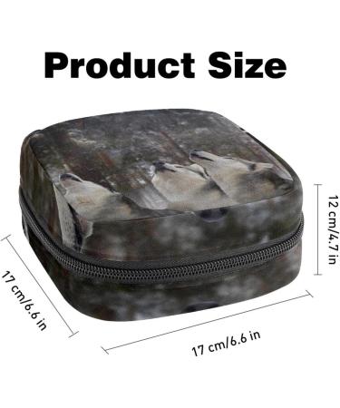 Stylish Women's Napkin Storage Bag - Owl on the Moon | Portable Menstrual Cup & Binding Pad Pouch | Perfect for First Period & Travel - Buy Online on GoSupps.com