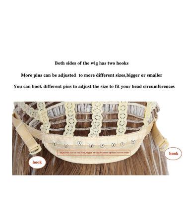 Natural Look Blonde & Brown Short Hair Wigs for Women | Synthetic Grandma Wig - Buy Online on GoSupps.com