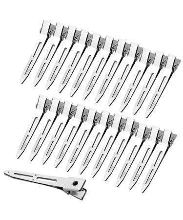 Avodova 50 pieces of hair clip silver duck hair clips 5.5cm hair clip hair clips compartment clips hair clips combi hair clamps hairdressing requirement metal clamps hair terminals women girls - Buy Online on GoSupps.com