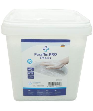 Paraffin wax pearls of ATC in various quantities and in handy buckets - ideal for wax baths and ready for use 50-52 degrees Celsius melting temperature 5 kg