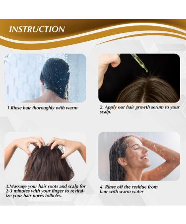 Hair Serum with Biotin Hair Oil Hair Treatment Repairs Damaged Hair Makes Hair Thicker Longer and Stronger for Men & Women -35mL - Buy Online on GoSupps.com