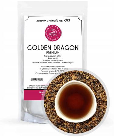  Winoszarnia Winoszarnia Yunnan Golden Dragon Black Tea (Z oty Smok) 50g | Premium Chinese Black Tea | Loose Leaf Tea | Intense Aromatic Taste - Buy Online on GoSupps.com