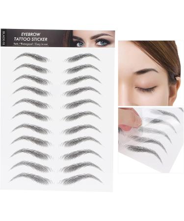 Pongnas Autocollants pour Sourcils Longue Tenue Transferts pour Sourcils Tenue 1 7 Jours Respirants Hypoallerg niques Formes Multiples Faciles Appliquer pour femmes. Boutique de (BLACK-10) - Buy Online on GoSupps.com