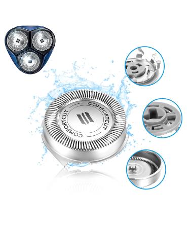SH30 Replacement Heads for Philips Norelco Shaver - Compatible with Series 3000, 2000, 1000 - Durable Sharp Blade - Electric Razor Shaving Heads - Rotary Heads Accessories - Buy Online on GoSupps.com