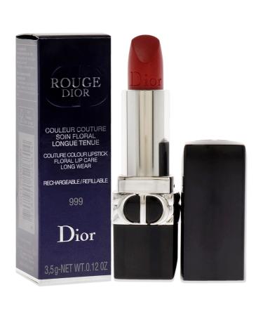 Christian Dior Rouge Dior Couture Lipstick 999 Matte - 0.12 oz Refillable Women's Lipstick - Buy Online on GoSupps.com