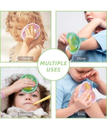 1 PS Children's cartoon ice pack reuse soft gel ice pack suitable for children injured fever ice pack - Buy Online on GoSupps.com