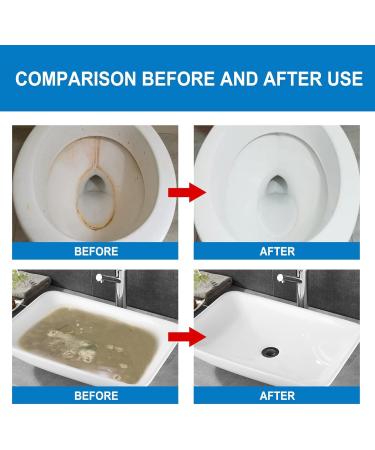 2 Pcs Touch Free Fizzy Foam Toilet Cleaner Splash Toilet Cleaner Foam Powder As Seen on TV for in Toilets Squatting Pans Easy to Help You Solve in Toilet Cleaning - Buy Online on GoSupps.com