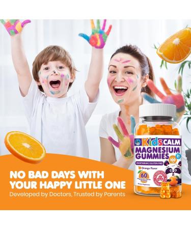 DR. MORITZ Sugar-Free Calm Magnesium Gummies for Kids and Adults - Non-GMO Magnesium Citrate Gummies - Orange Flavor - 2-Pack (120 Count) Orange 120 Count (Pack of 1) - Buy Online on GoSupps.com