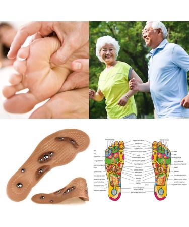 Magnetic Massage Insoles - Acupressure Foot Care Therapy Pads for Men & Women | Improve Health & Comfort - Buy Online on GoSupps.com
