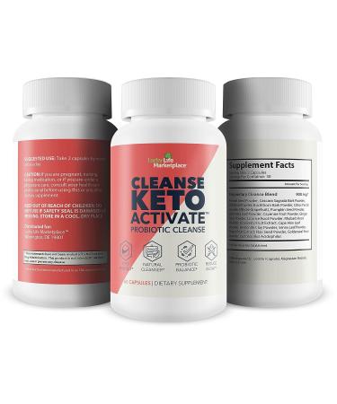 Cleanse Keto Activate - Keto Cleanse for Women & Men - Flush Toxins, Promote Regularity & Boost Energy - Buy Online on GoSupps.com