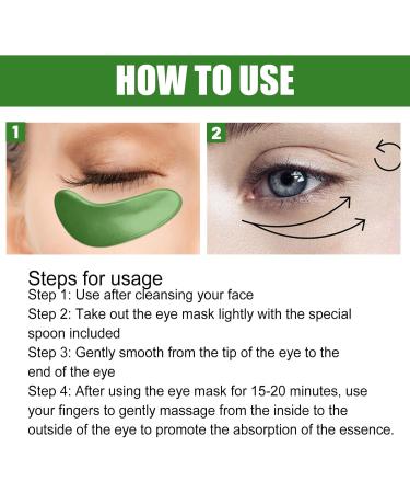 Seaweed Under Eye Patches Tightening Eye Masks for Puffy Eyes Under Eye Masks Dark Eye Circle Treatment Seaweed Eye Masks for Eye Bags Remover Anti Wrinkle Eye Masks Skincare 30Pairs - Buy Online on GoSupps.com