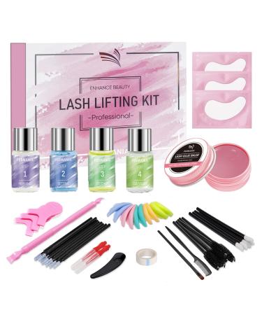 PERMANIA Eyelash Perm Kit  Brow Lamination with Lift Glue Balm  Rose Smell Strong Viscosity Gentle Formula for Eyebrow & Lash Lifting Salon Quality DIY at Home - Buy Online on GoSupps.com