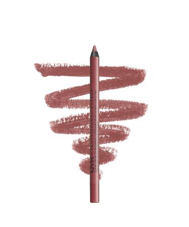 NYX Slide On Lip Pencil - Bedrose Lip Liner, Soft Nude Pink with Mauve Undertone, 0.04 oz - Buy Online on GoSupps.com