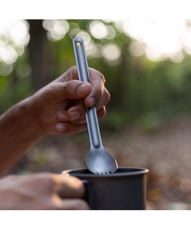 Navaris Long Handle Titanium Sporks (Set of 2) - 8.4, Perfect for Backpacking and Camping - Buy Online on GoSupps.com
