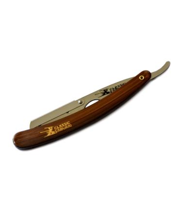 Professional Stainless Steel Barber Straight Edge Razor + 100 Blades - Ultimate Shaving Tool - Buy Online on GoSupps.com
