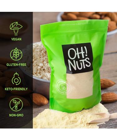 Oh! Nuts Blanched Almond Flour - All-Natural Wheat Substitute for Baking - Gluten-Free & Keto Friendly (5lb) - Buy Online on GoSupps.com