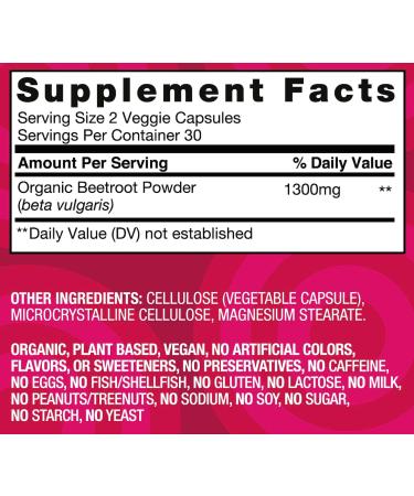Buy Premium Beet Root 1300 mg Supplement | Boost Energy & Health - International Shipping - Buy Online on GoSupps.com