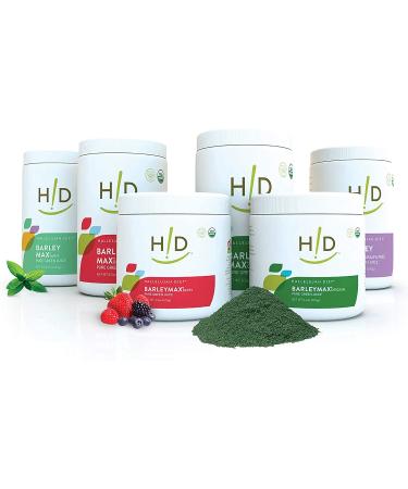 Hallelujah Diet Organic BarleyMax Green Juice Powder - Berry Flavor (8.5oz, 120 Servings) - Buy Online on GoSupps.com