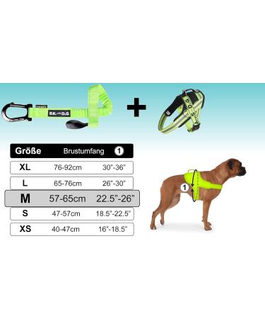 Patented Bike & Dog Leash - Dog Harness in Yellow with 3 Ring Dishes & Bicycle Bridles for Ultimate Outdoor Adventures - Buy Online on GoSupps.com