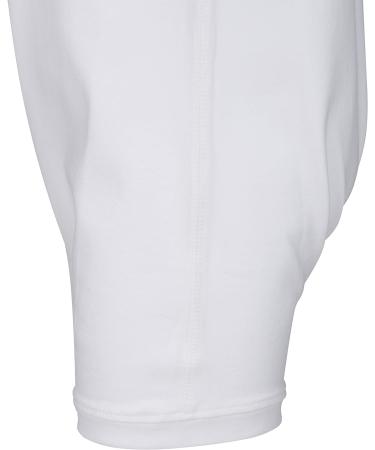 Kaycey Special Needs Clothing: Short Sleeve Popper Vest Bodysuit for Children 11-12 Years White - Buy Online on GoSupps.com