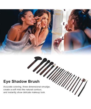 Professional Wooden Handle Makeup Brush Set - Efficient Powder Grasping Cosmetic Tools with Storage Bag | International Shipping - Buy Online on GoSupps.com