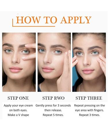 Best Vitamin C Eye Cream for Dark Circles & Puffiness - Anti-Aging Under Eye Treatment (2PCS - Buy Online on GoSupps.com